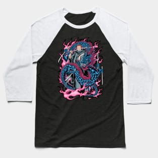 Samurai Dragon Baseball T-Shirt